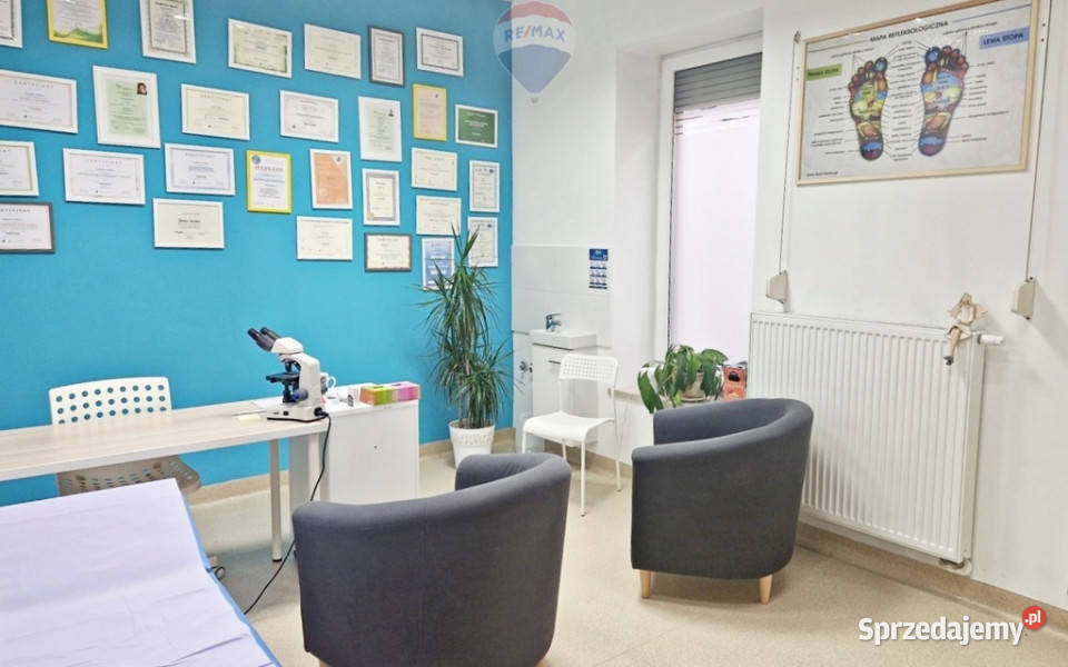 Parter centrum wejście ruchliwej ulicy Bielsko-Biała