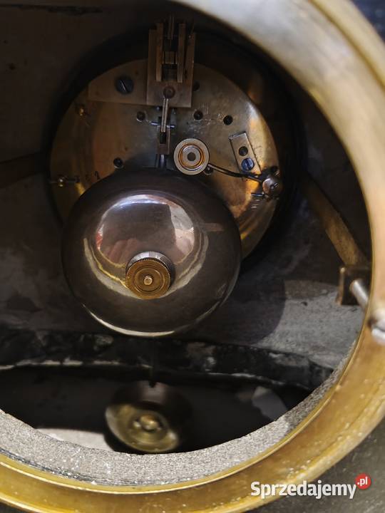 zegar kominkowy marmur Fałków