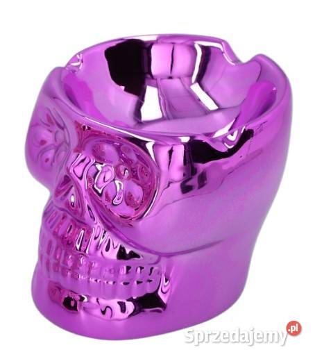 Fioletowa Otwarta Popielniczka w Kształcie Ostrowy nad Okszą