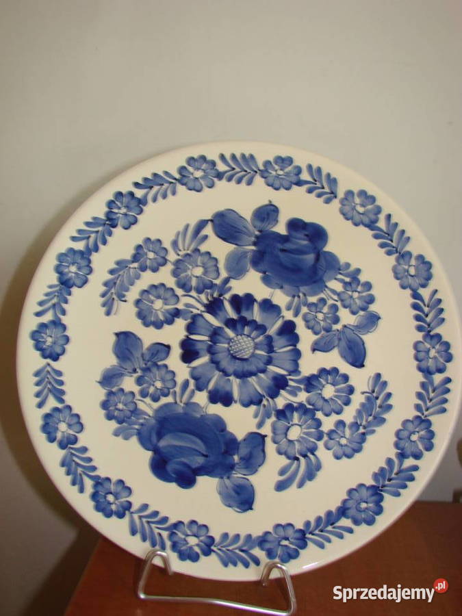 Włocławek fajansowy talerzpatera 31 PRL Pruszcz Gdański sprzedam