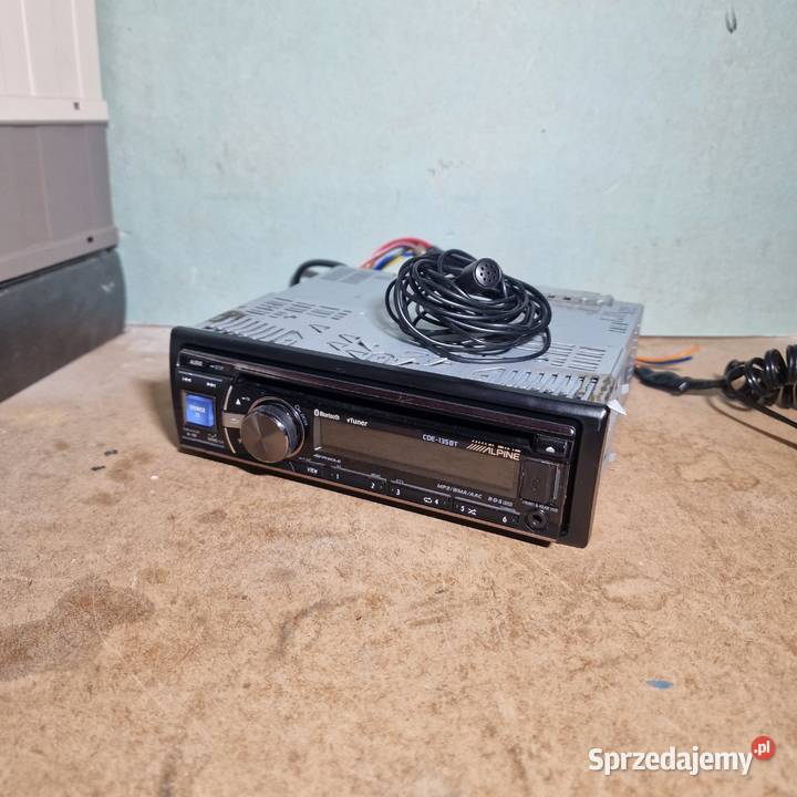 Radio samochodowe Alpine CDE135BT Bluetooth Aux mazowieckie Dzierzby Szlacheckie