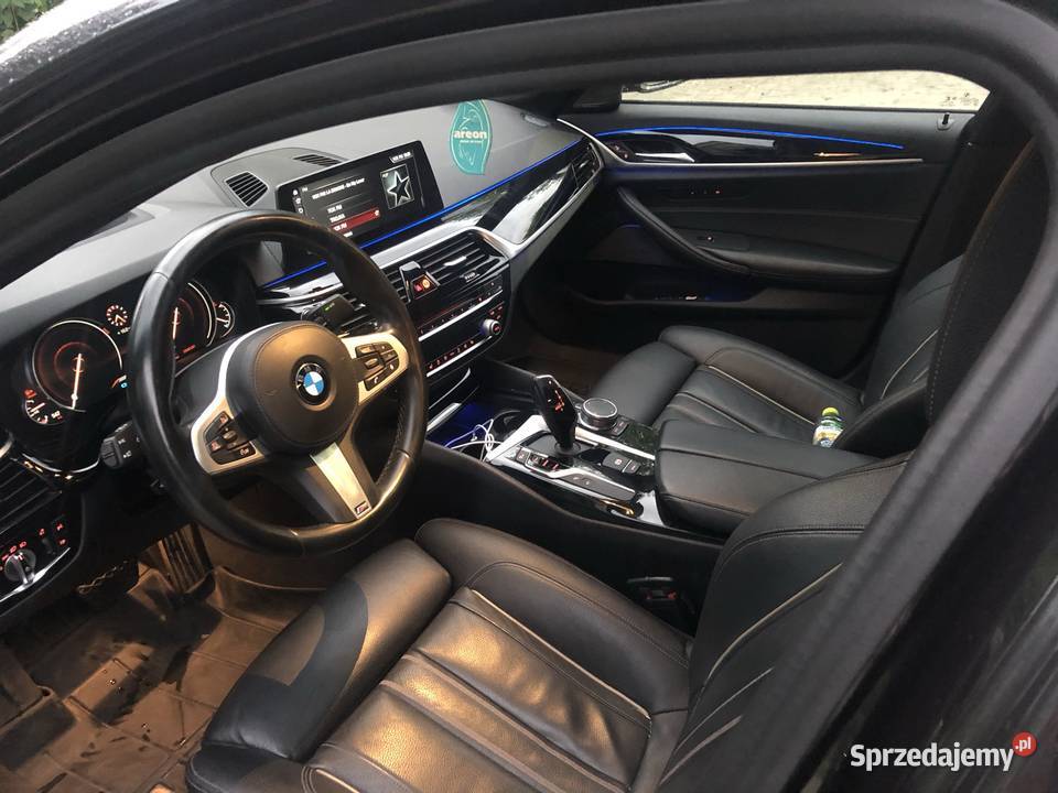 BMW 520d x drive bezwypadkowy asystent pasa ruchu Seria 5 mazowieckie Warszawa