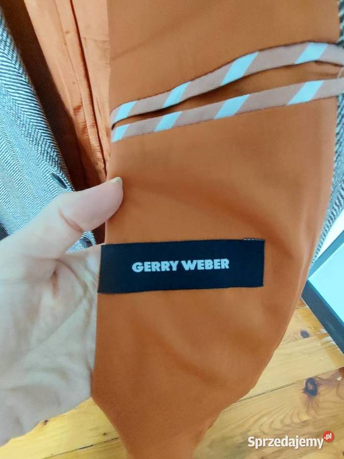 męska marynarka Gerry Weber brązowa stan idealny Poznań
