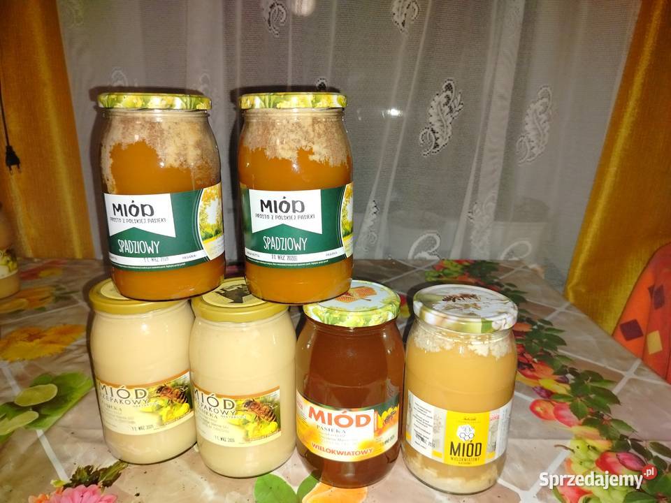 Sprzedam miód z własnej pasieki Malinie