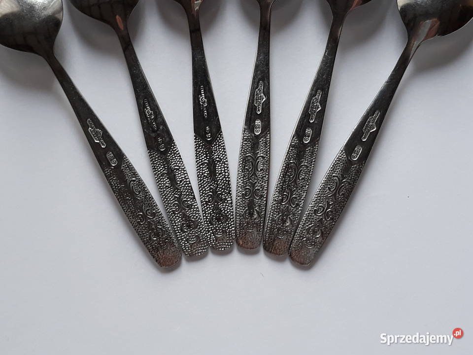 Łyżeczki do herbaty 1 ROŚLINNY Gerlach sztućce Zastawa stołowa Dąbrowa Górnicza