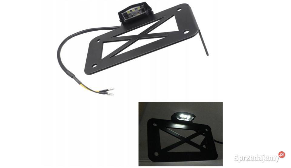 Uchwyt boczny mocowanie tablicy rejestracyjnej Sosnowiec