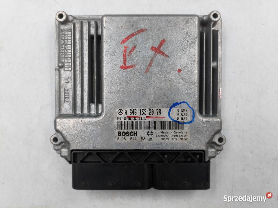 Sterownik Silnika Mercedes E220 22 CDI S211 W211 Układ elektryczny, zapłon sprzedam