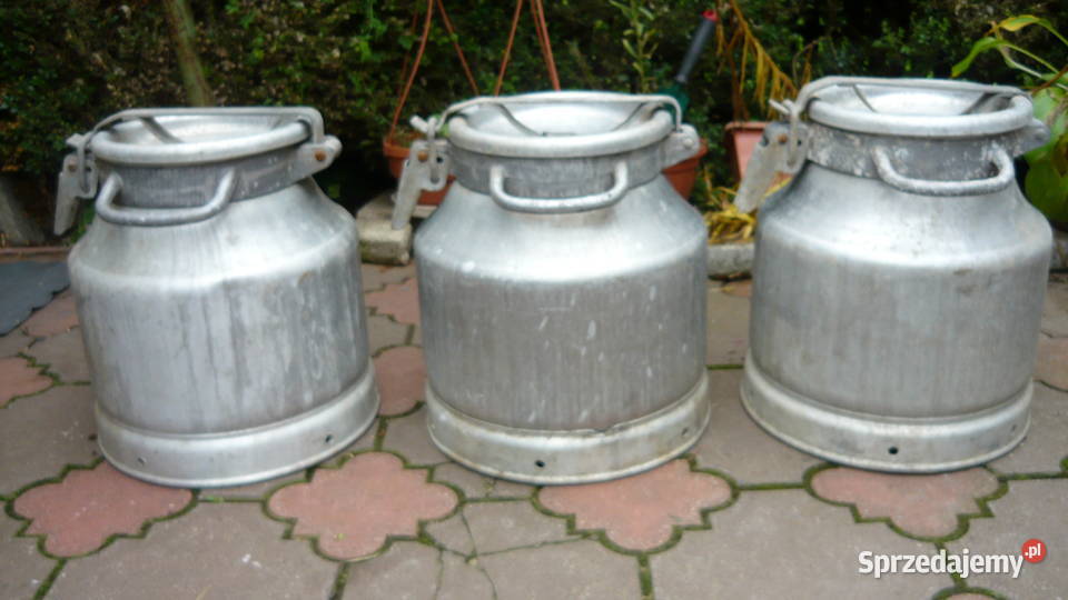 Kanka 20 aluminiowa konwia do mleka konew bańka Sokółka sprzedam