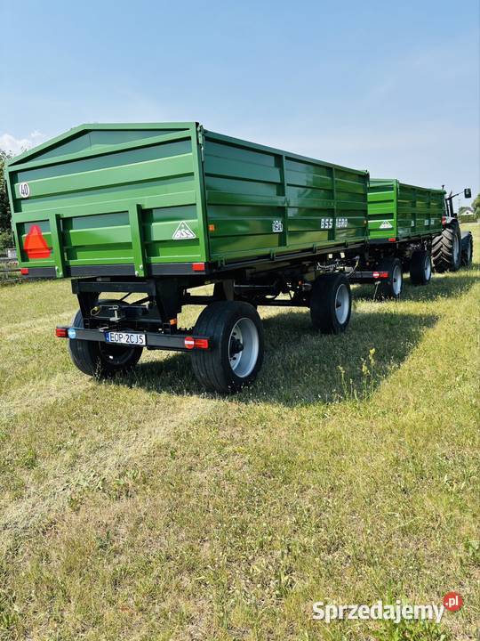 Brandys BSS AGRO 9 ton przyczepa przyczepy nieuszkodzony Brudzewice
