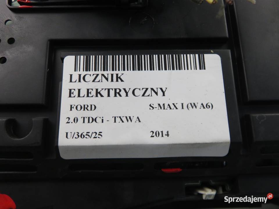 LICZNIK FORD S I 20 TDCi CS7T10849VH