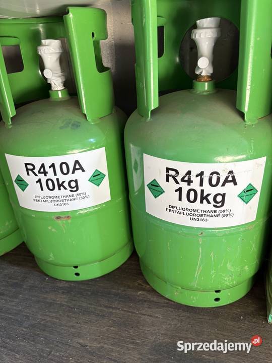 Czynniki chłodnicze freon gaz R134a 1234YF R410a Warszawa