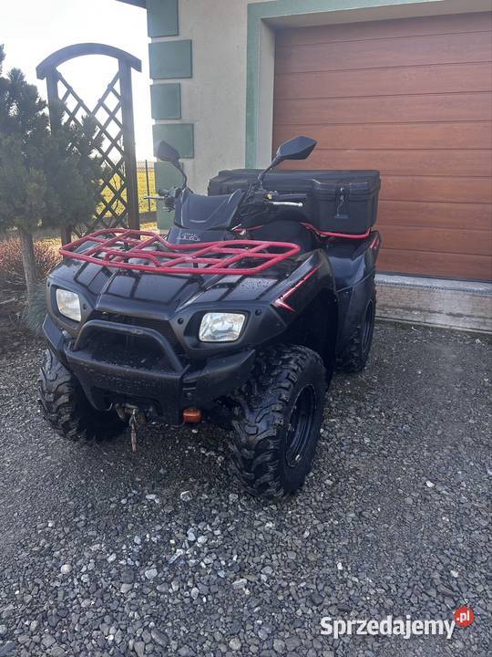 Kawasaki kvf650 4x4 wyciągarka hak sprowadzony Zasów sprzedam
