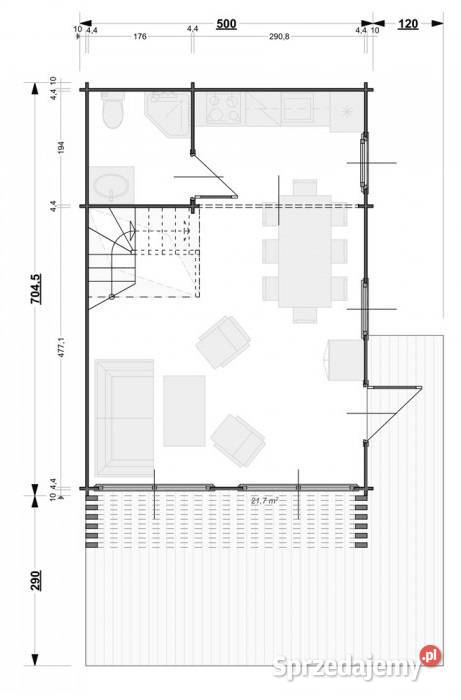 Domy modułowe całoroczne Tadek 35m2 mazowieckie Warszawa