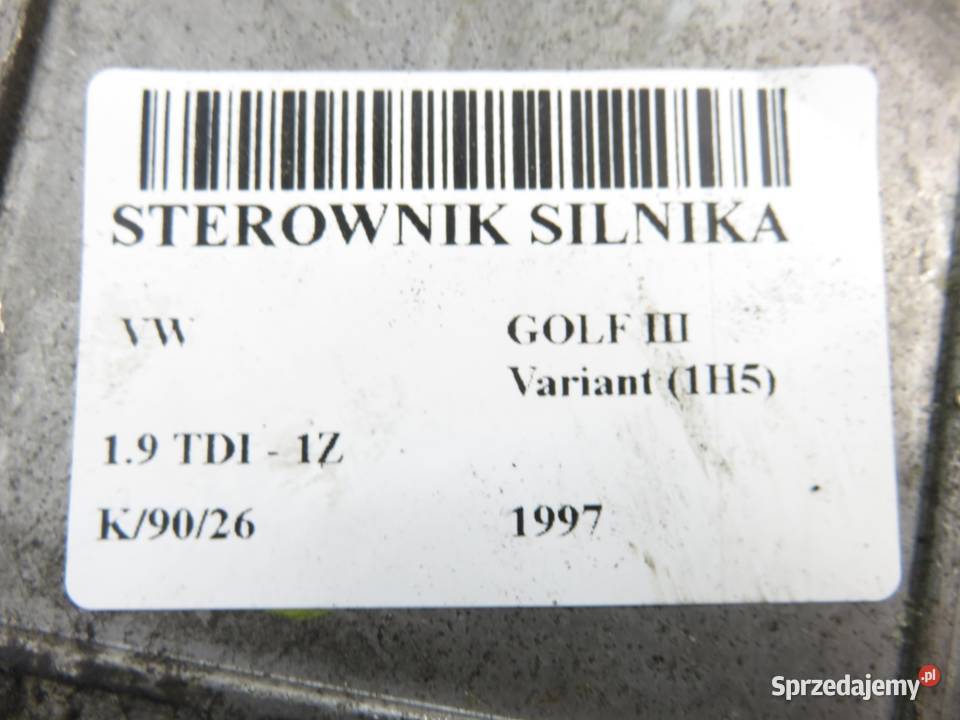 STEROWNIK VW GOLF III 19 TDI 028906021HD małopolskie