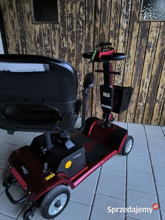 Skuter elektryczny seniorów inwalidzki EQuad 6 Sprzęt rehabilitacyjny i ortopedyczny Iłowa sprzedam