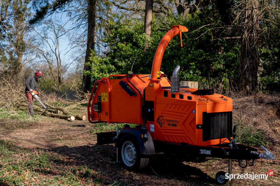 Rębak Timberwolf TW 230 HB Diesel łódzkie Nowy Kawęczyn