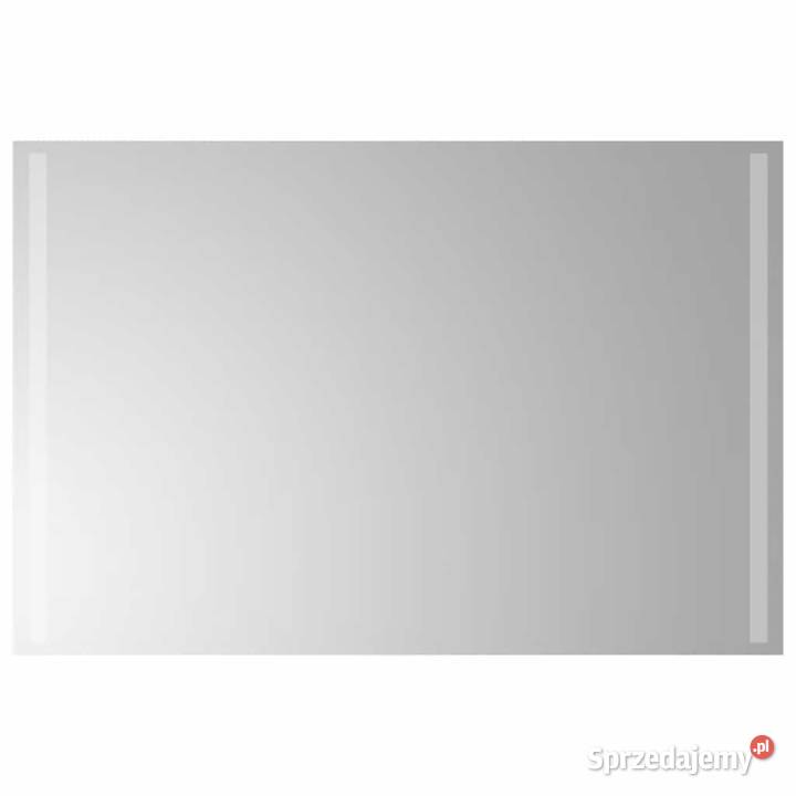 vidaXL Lustro łazienkowe z LED 90x60 Wyposażenie wnętrz Warszawa