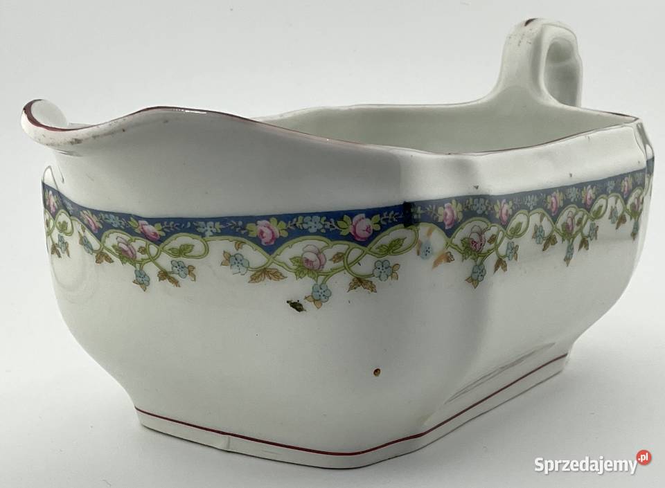 Sosjerka porcelanowa OEPIAG Dallwitz antyk Art małopolskie Kraków