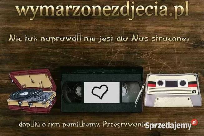 Przegrywanie kaset Mokotów Betacam Batacord VHS mazowieckie Warszawa