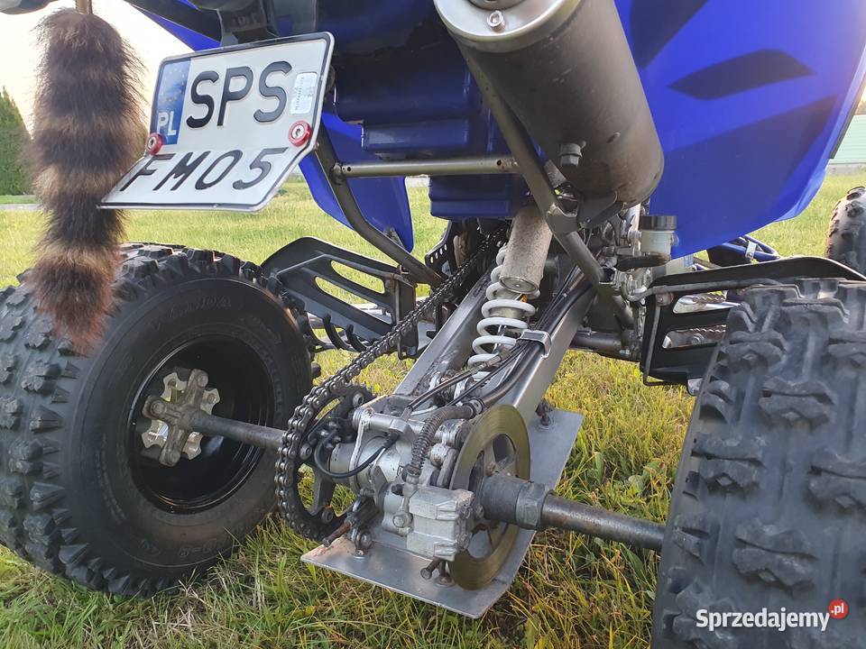 Yamaha Raptor 350r z homologacją Stan idealny kujawsko-pomorskie Świecie