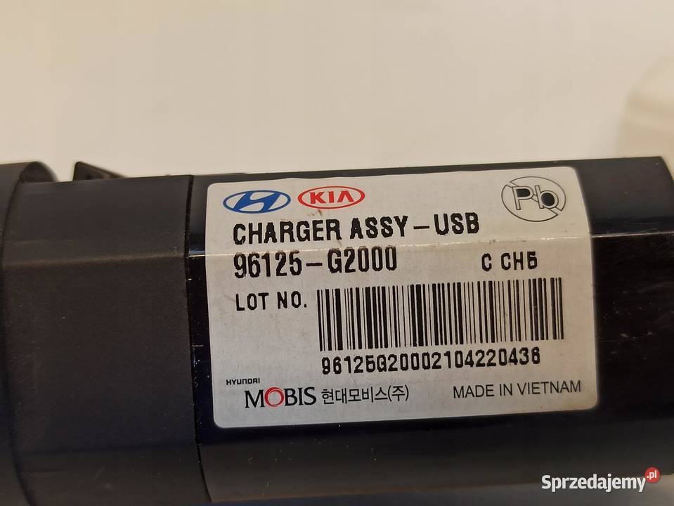 WEJŚCIE GNIAZDO USB HYUNDAI IONIQ 96126G2000 sprzedam