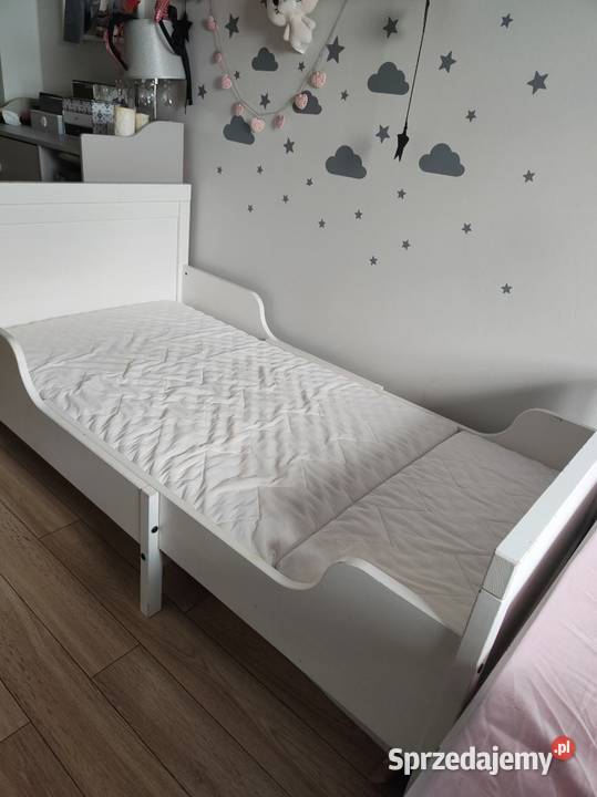 Łóżko łóżeczko ikea dziecka rozsuwane sundvik Busko-Zdrój