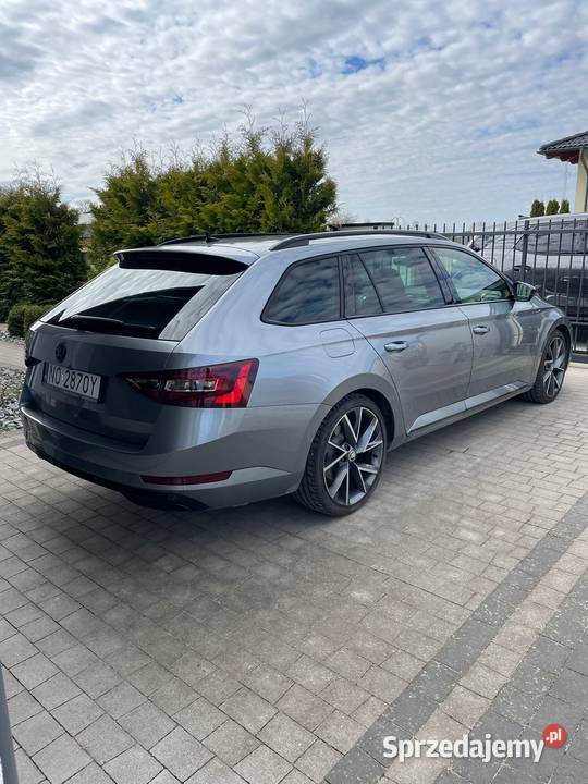 Skoda Superb 2017 20 tsi 220 Sportline kupiony w polskim salonie Gdańsk