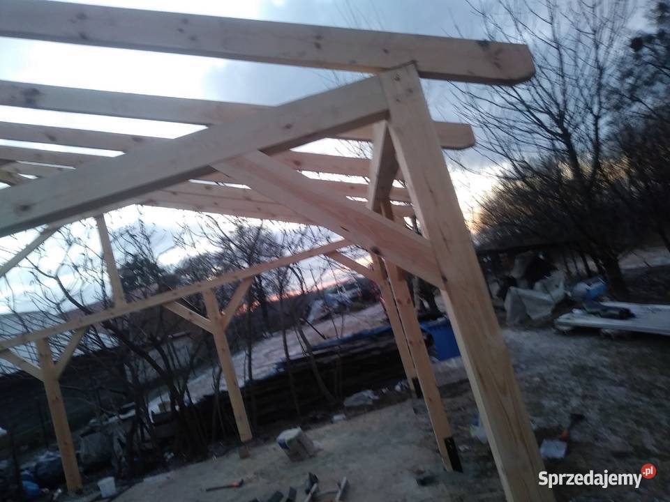 Wiata garażowa o wymiarze 8 x 6 śląskie Katowice