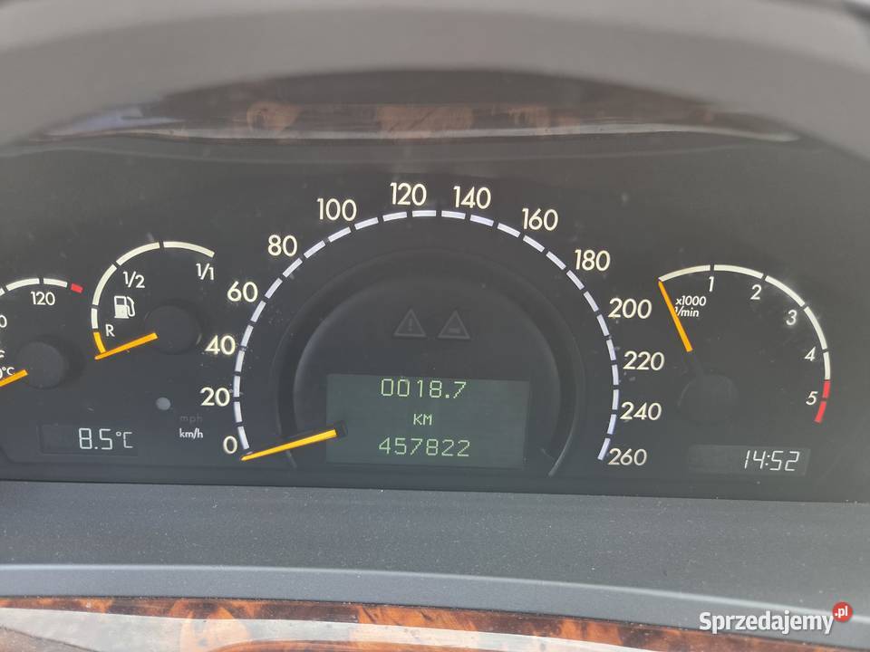 Mercedes S320CDI W220 2003r 3200cm3
