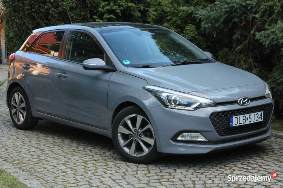 Hyundai i20 Benzyna Bogate Wyposażenie aluminiowe felgi i20 dolnośląskie Lubań