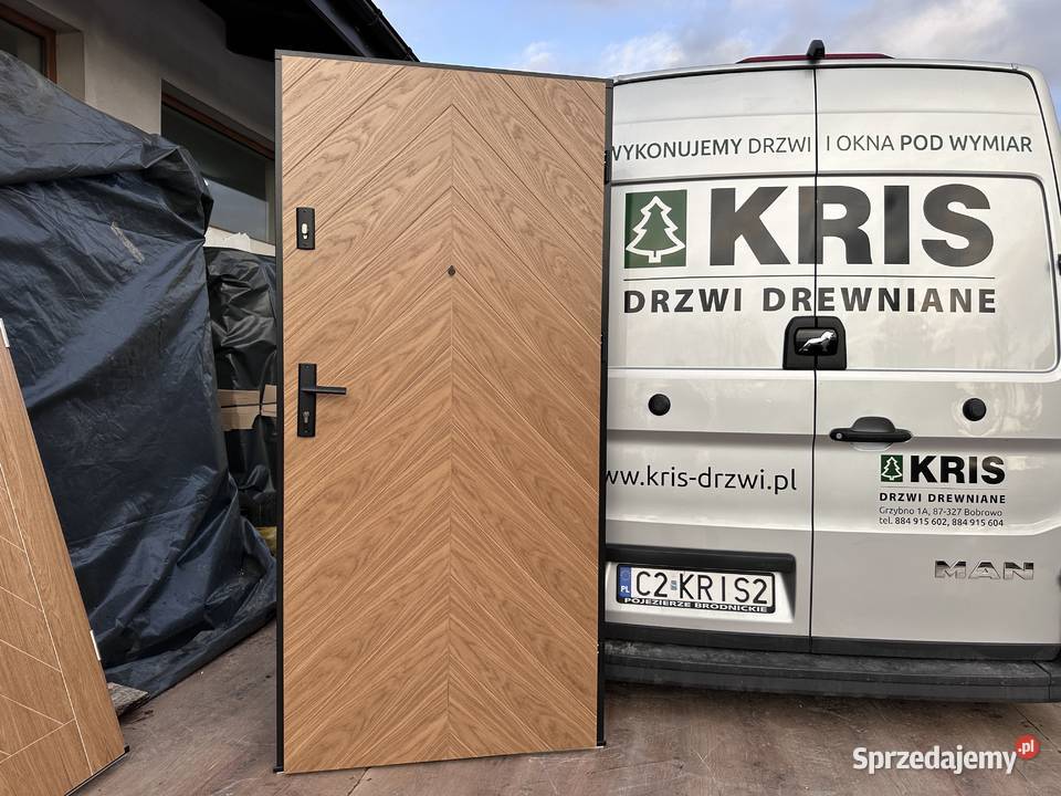 DRZWI KLATKOWE DOSTĘPNE RĘKI WRĘG ANTYWŁAMANIOWY Brzeg sprzedam