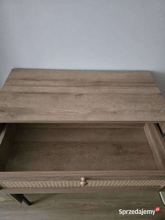 Komoda boho rattan HOMLA NOTTO 74 x 86 x 35 Stan Piaseczno