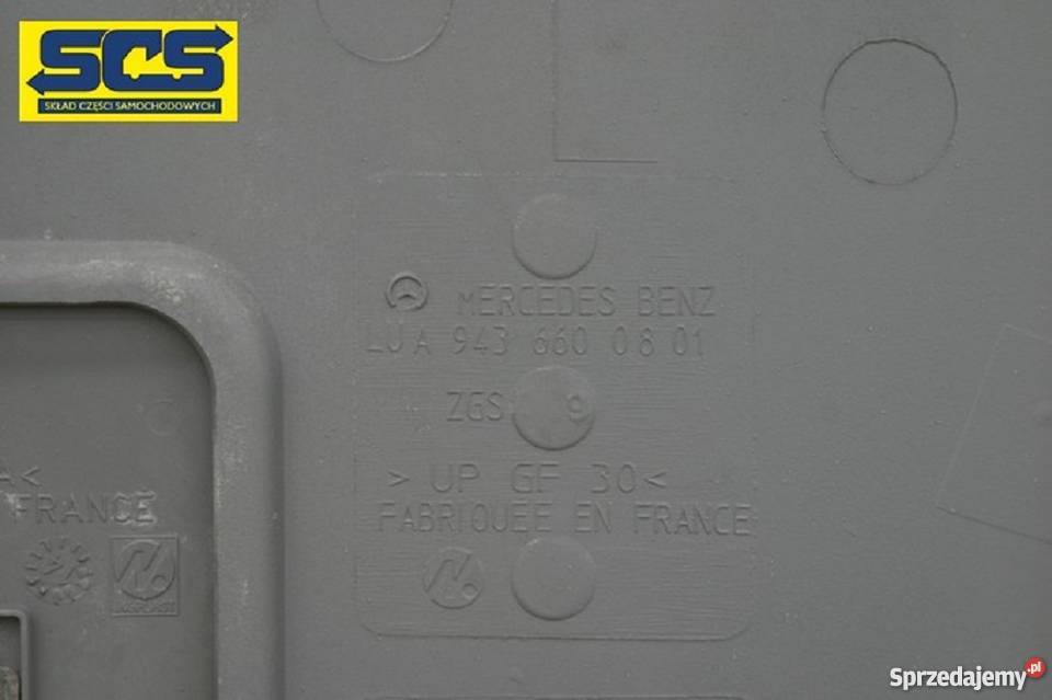 MERCEDES ACTROS MP2 MP3 LS STOPIEŃ LEWY NISKI Karoseria sprzedam