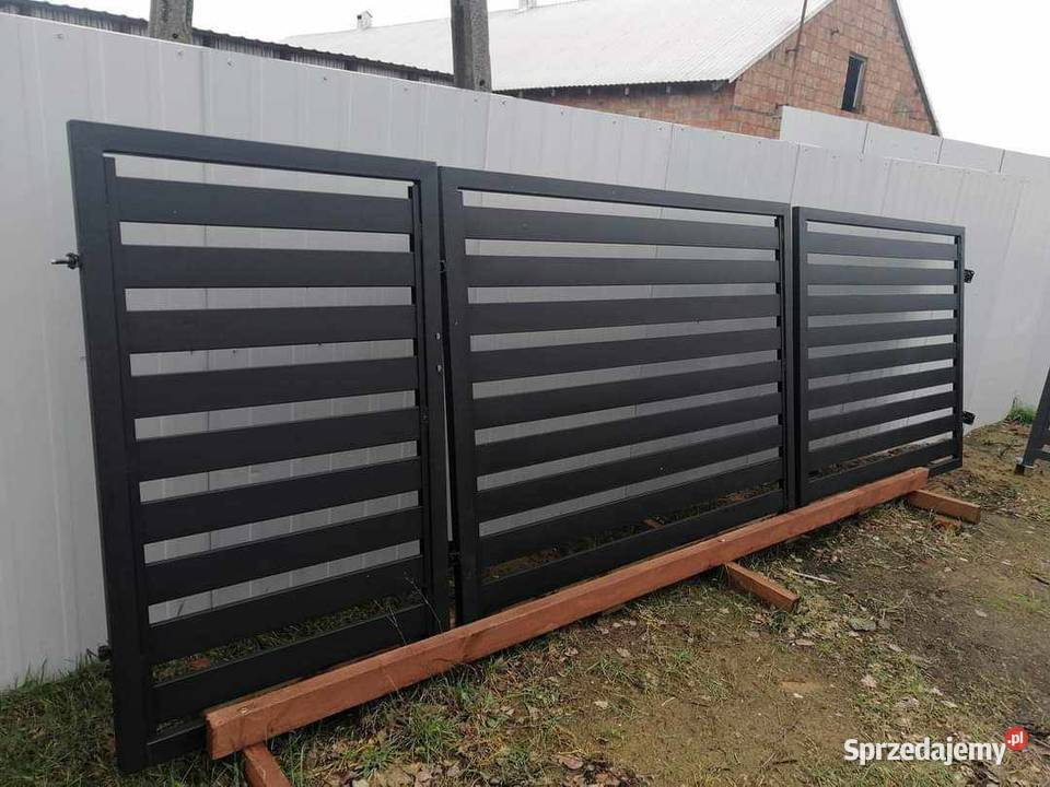 Bramy Suwane Skrzydłowe Solidne WykonanieSuper Garwolin
