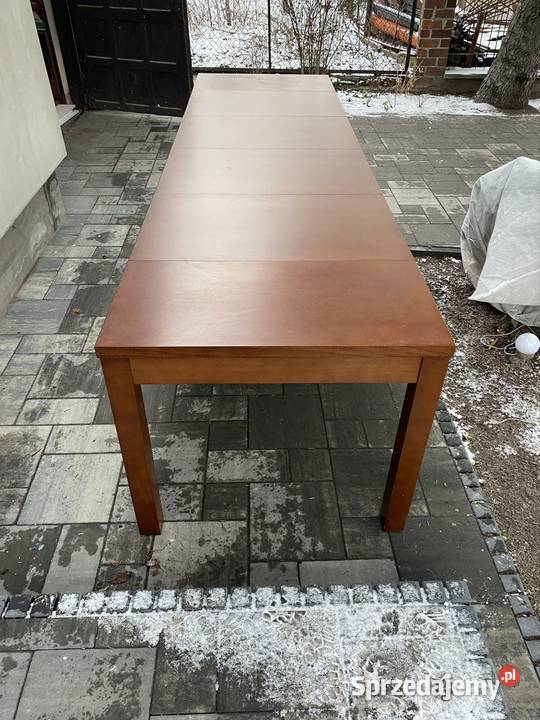 Solidny stół rozkładany firma Miro brązowy 3 Stoły Chełm