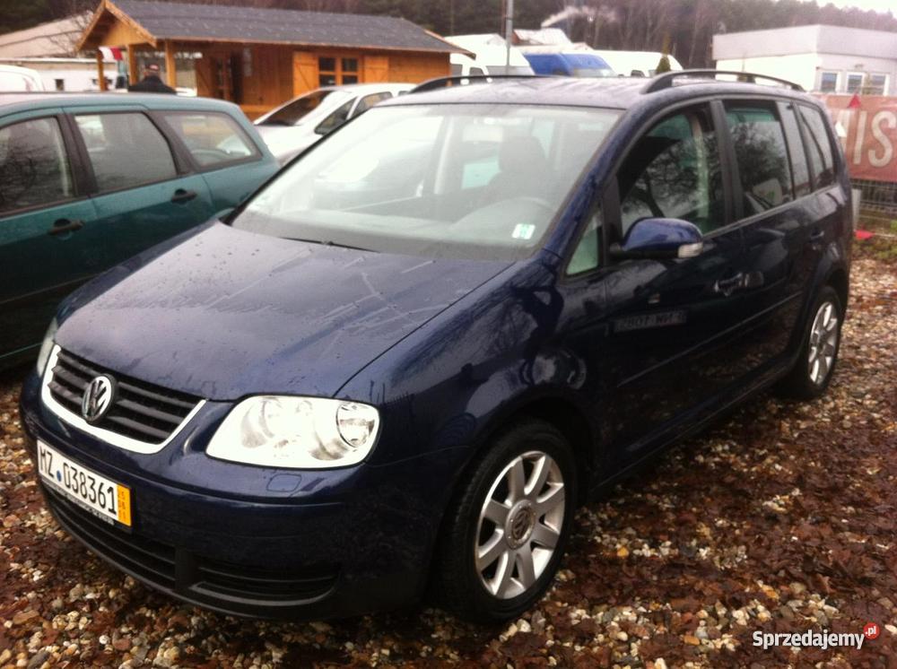 VW TOURAN 19TDI 105 2006r garażowany Kożuchów sprzedam