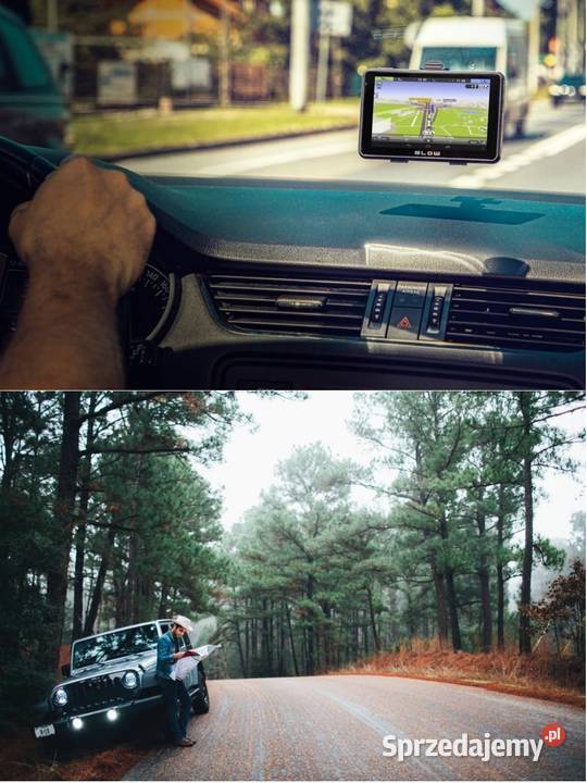 Nowa Nawigacja BLOW GPS720 Sirocco 7 Dożywotnio podlaskie Białystok