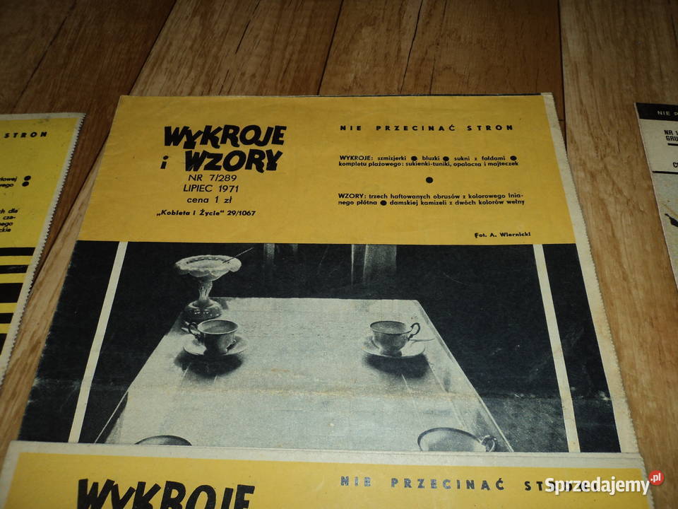 Wykroje i wzory Kobieta i życie 2 małopolskie