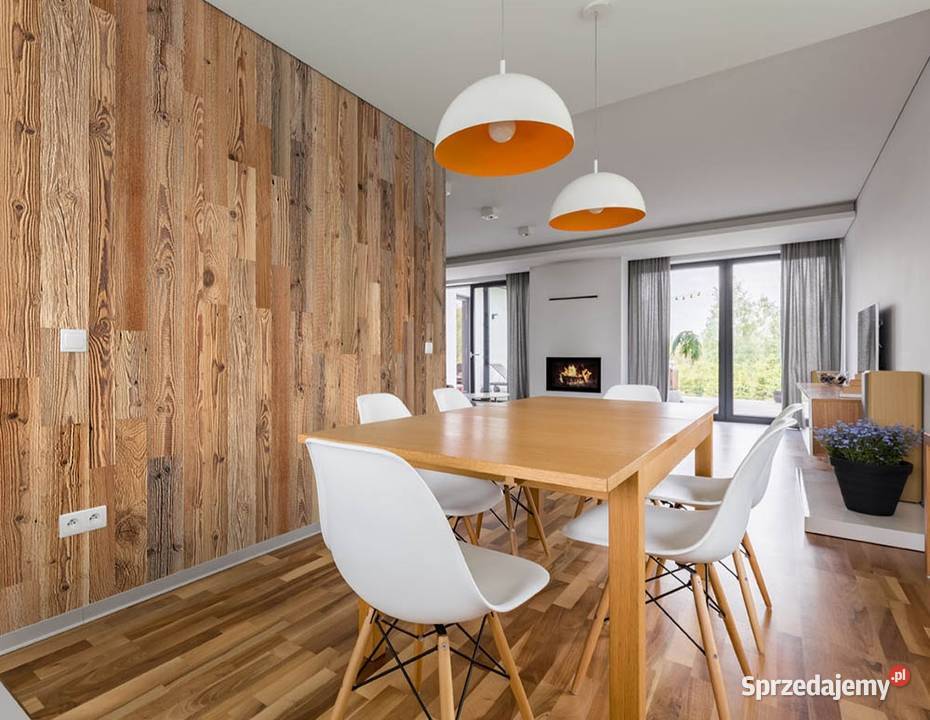 Stare drewno deski rustykalne na ścianę z Lubin