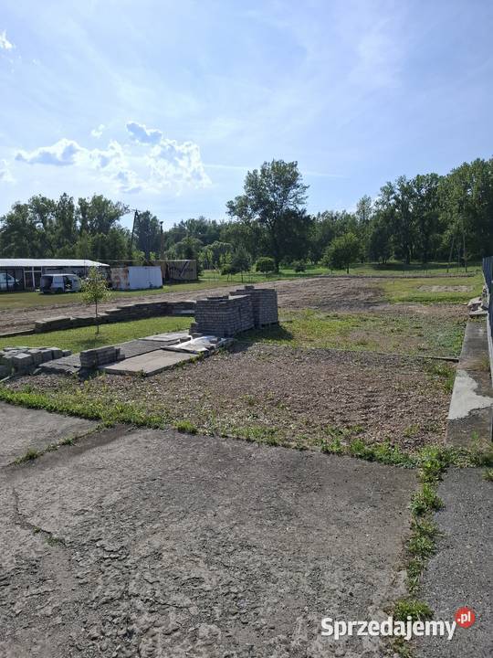 Do wynajęcia 10 ar terenu ogrodzonego Oświęcim