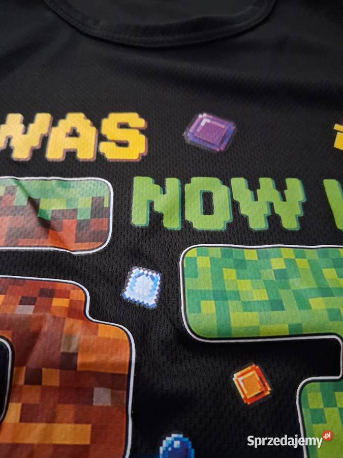 Koszulka Minecraft Six Seven r 128 nowa Odzież lubelskie Lublin sprzedam