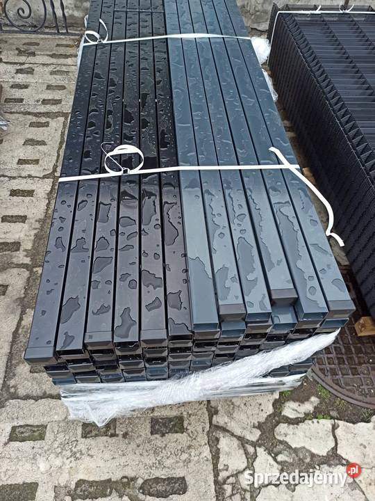Słupek ogrodzeniowy pod panel 2 m 60x40 Łęczna