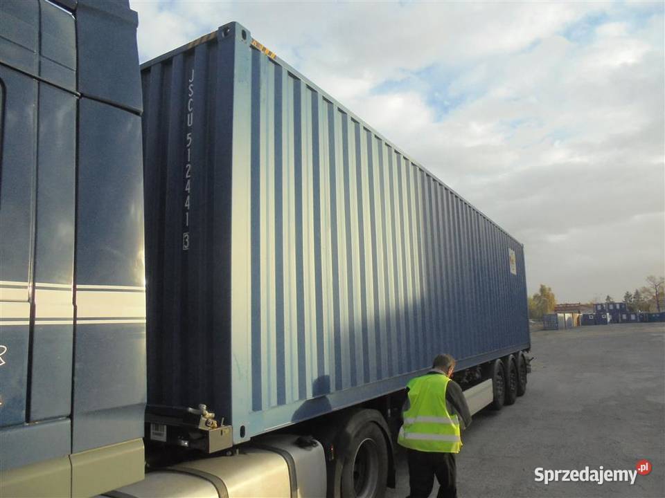 Kontenery morskie 40HC one way w 3 kolorach