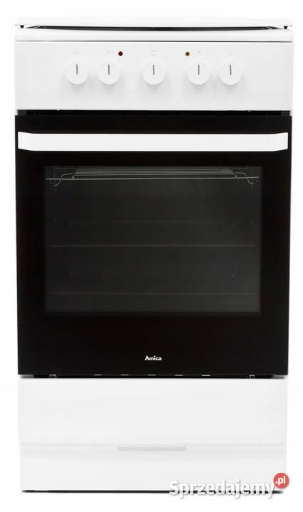 Kuchenka elektryczna Amica 58EE120W 69L biała małopolskie Skawina
