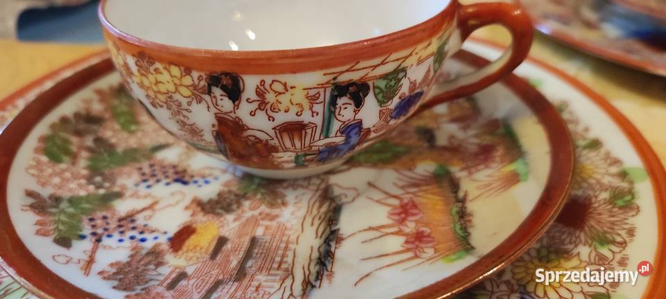 Zestawy śniadaniowy do mokki porcelana Japonia Wrocław
