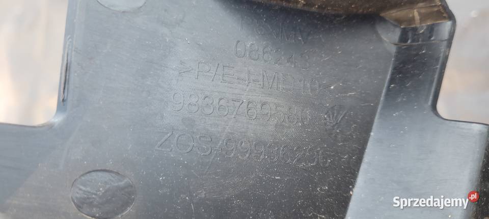 PEUGEOT 3008 II LIFT SLIZG ZDERZAKA PRZOD Ruda Śląska