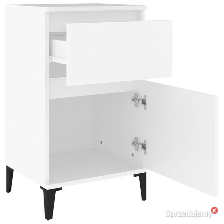Szafka nocna biała 40x35x70 WM819708 Warszawa
