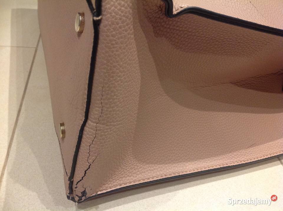 Torba Torebka Szoperka Skórzana Damska HM j nowa 41cm
