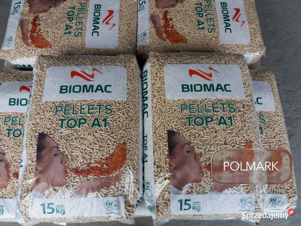 Pellet świerkowy Biomac Top A1 z certyfikatem Smolec sprzedam