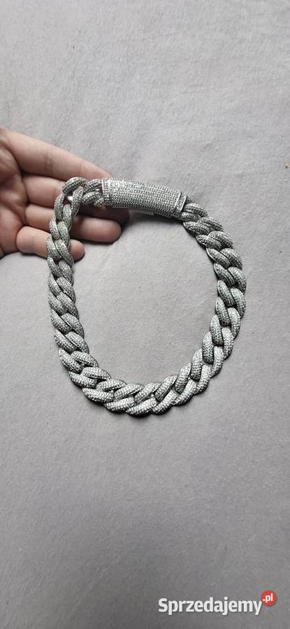 Gruba kieta łańcuch naszyjny Malbork